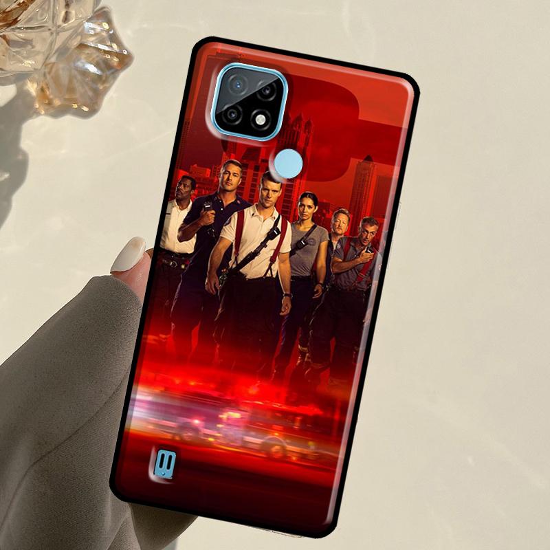 Chicago Fire TV Show For Realme C67 C75 C61 C55 C53 C51 C21Y C25S GT 6 6T 5 GT7 Pro 10 11 12 13 14 Pro Plus Case