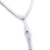 Les Trésors De Lily [G1787] - Collier Argent 'Linda' blanc