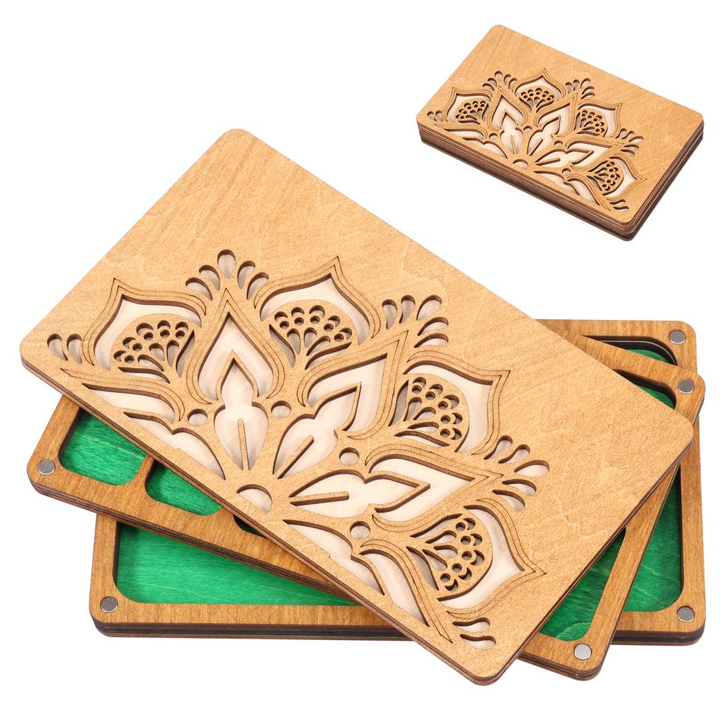 Houten Kralen Opberg Organizer Kralen Sorteerbakje Sieraden Maken Gereedschap Bakjes Kralen Organizer Dozen voor Kralenwerk Accessoires