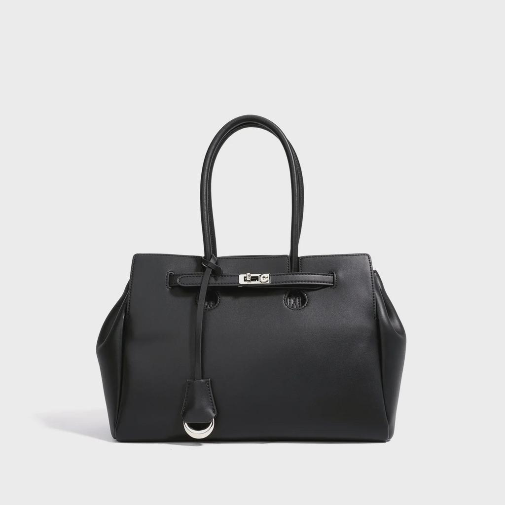Damen-Aktentasche 2025 aus echtem Leder – Vielseitige Pendlerhandtasche mit großem Fassungsvermögen