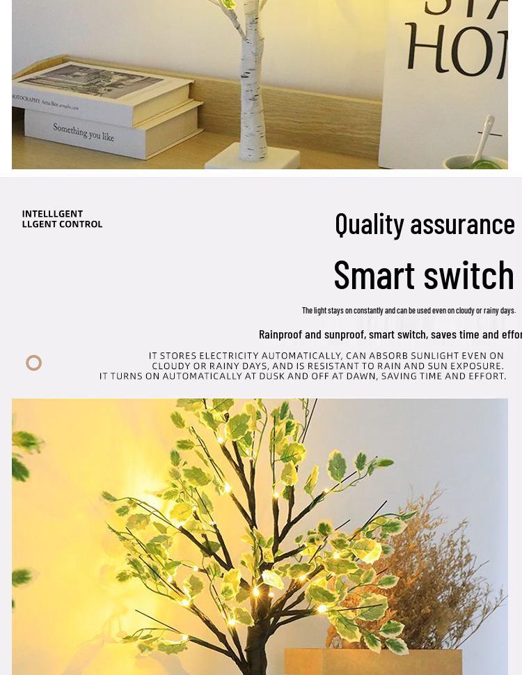 2026 Landscape LED Christmas Lights: Room Atmosphere Decor, Festival Party Night Tree Ornaments