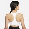 Nike Solid Color Crew Neck Sleeveless Crop Sports Bra Women Sports Bra White DX6822-100
