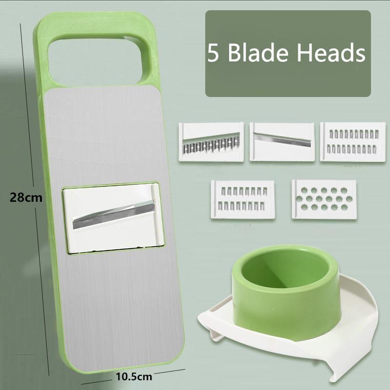 New Stainless Steel MultiFunction Hand Guard Vegetable Grater Kitchen Tool for Potato Carrot Shredding Slicing Grater Board