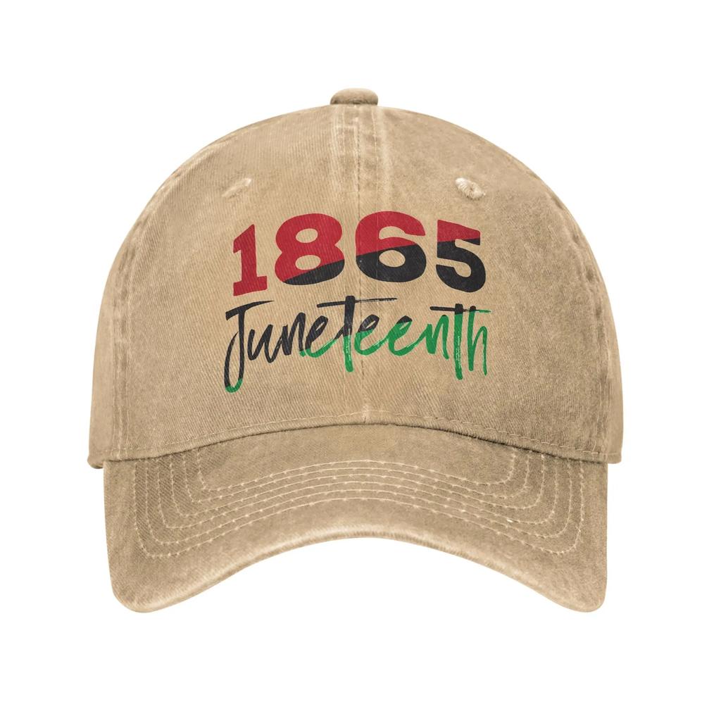 Juneteenth Rooted In Freedom Merch Baseball Caps Unisex Fashion Caps Hat Adjustable Trucker Hat