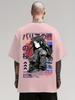 Tactical Anime Girl Graphic Tshirt Unisex Unisex Harajuku Streetwear Aesthetic Tee Casual Cotton Short Sleeve Tops
