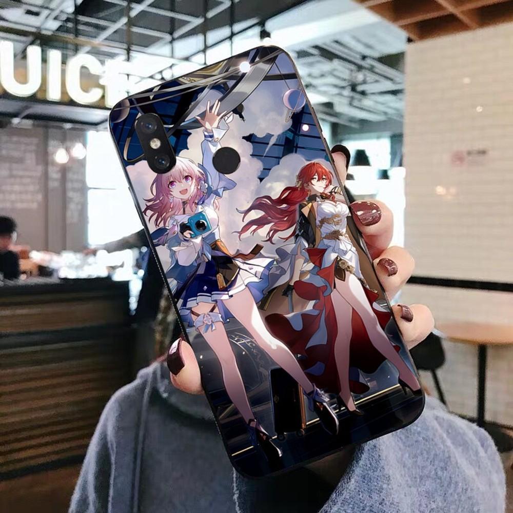 Honkai Game S-Star R-Rail Phone Case For Xiaomi Mi 5X 8 9 10 11 12 Lite Pro 10T PocoX3pro PocoM3 Note 10 Pro Lite
