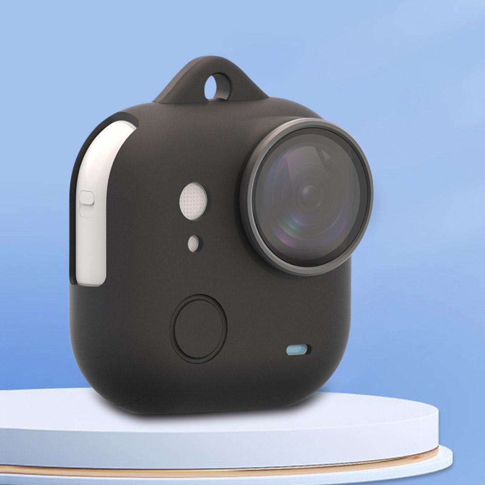 Pour Insta360 Go Ultra Étui en Silicone pour Caméra d'Action Étui Protecteur Anti-Rayures Étui de Protection Portable Accessoires pour Caméra