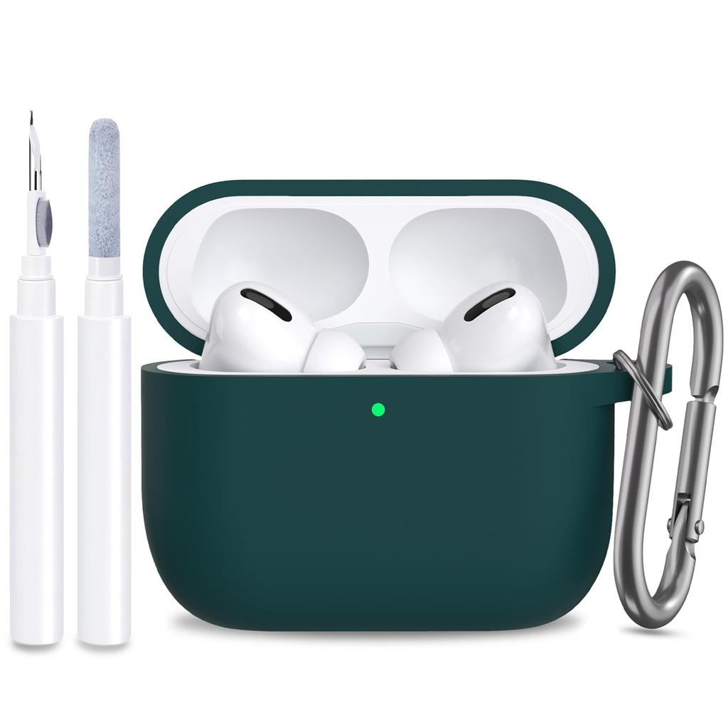 Für AirPods Pro 3. Generation Hülle Neue Weiche Silikonhülle für AirPods Pro 3 Schutzhülle mit Reinigungsset für AirPods Pro 3