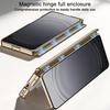 Phantom Magnetic Full Coverage TPU Phone Case For OPPO Find N6 5G, Plating Transparent Shockproof Anti-Scratch Protective Cover