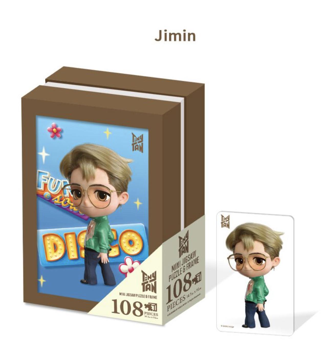 

Пазл с рамкой BTS TINYTAN 108 шт. (7 вариантов) #JIMIN