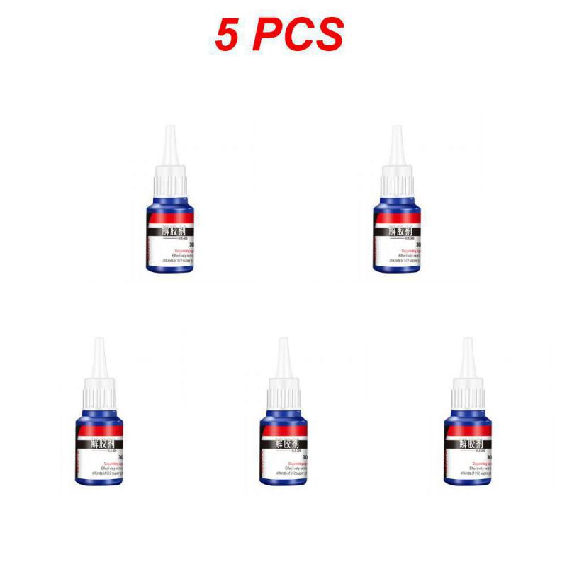 Super Glue Remover Adhesive Superglue Cleaner Debonder Quick Drying Viscosity Aerosol Solvent Multipurpose Gel Glue Remover 30ml