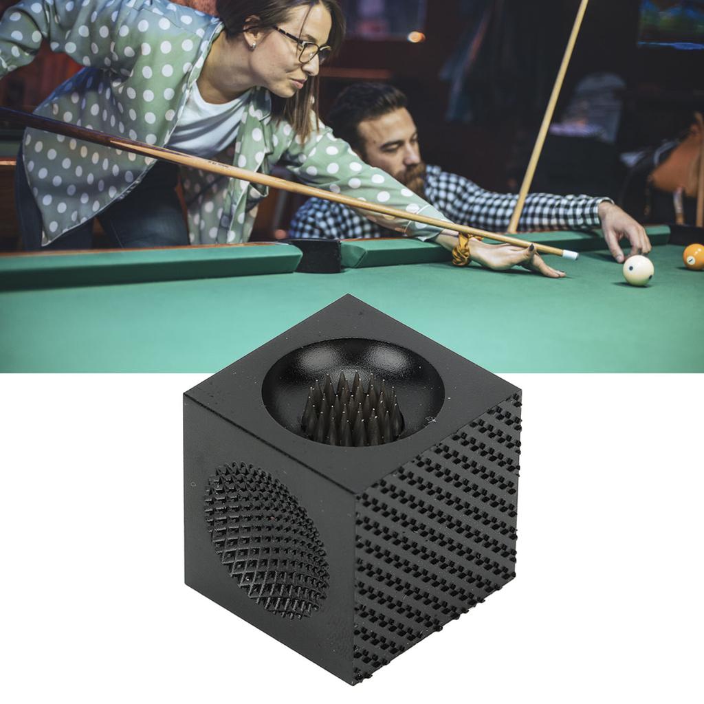 Pool Cue Tip Repair Tool Multifunctional   Shape Aluminum Alloy Portable Billiard Cue Tip Trimmer Grinder