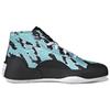 Adidas Treino Mid Graphic Casual Durable Support High-Top Training Shoes Women Sneakers Black Blue GZ4382
