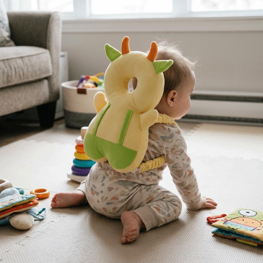 Cuscino Traspirante per la Protezione della Testa del Neonato Morbido Cuscino per la Testa Bambino Piccolo Anti-Caduta Neonato
