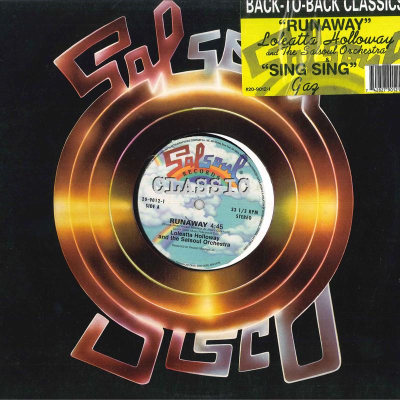 

12inch Record SALSOUL ORCHESTRA / GAZ - Runaway / Sing Sing 2090121 Salsoul 1997 US Soul/Funk Used