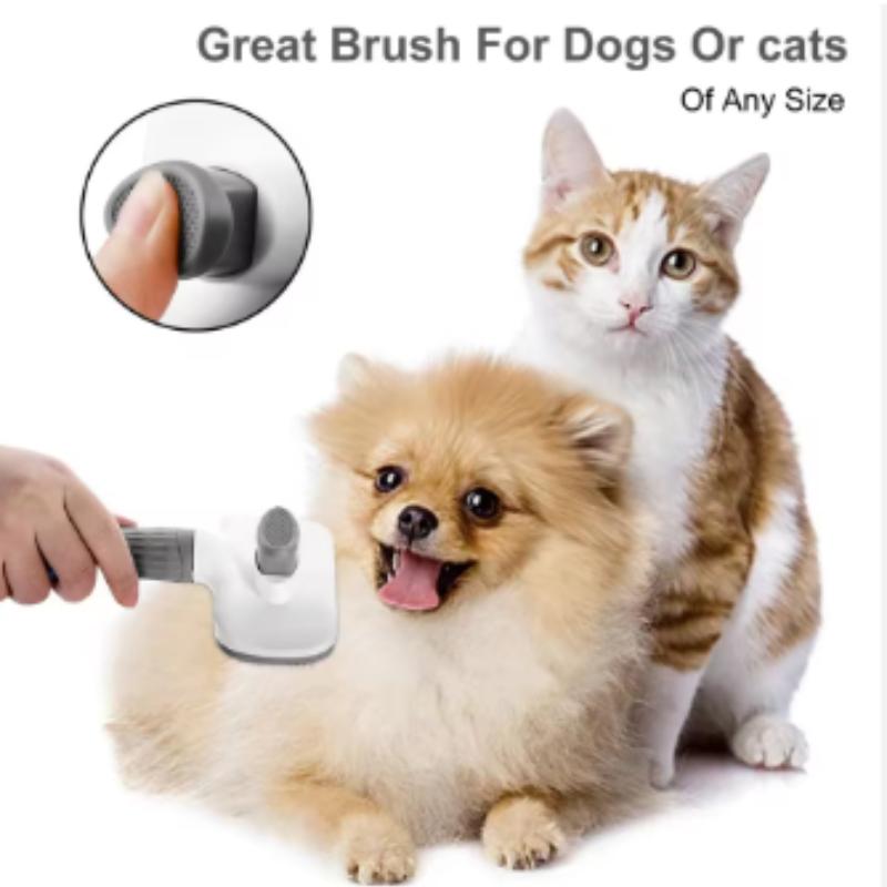 Pet Dog Brush Cat Comb Self Cleaning Pet Hair Remover Brush For Dogs Cats Grooming Tools Pets Dematting Comb Dogs Accessories