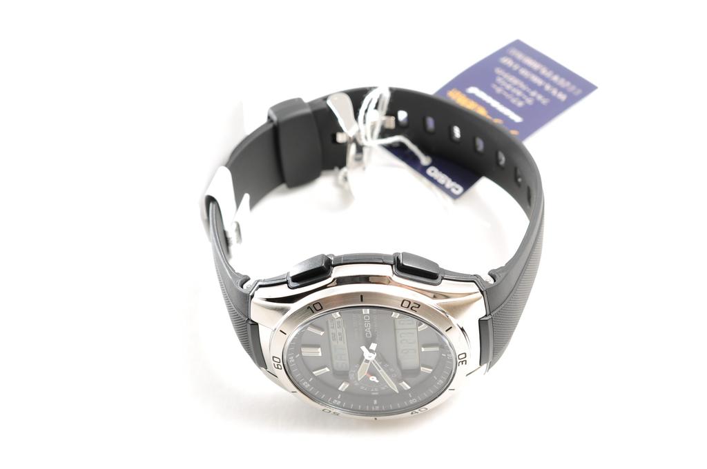 CASIO WAVE CEPTOR WVA-M650-1AJF Analog Digital Solar Atomic Radio Men Watch NEW