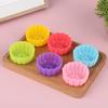5 Stück 5 cm Kürbisblume Silikonform Kuchenbacken Antihaft Wiederverwendbare Formen