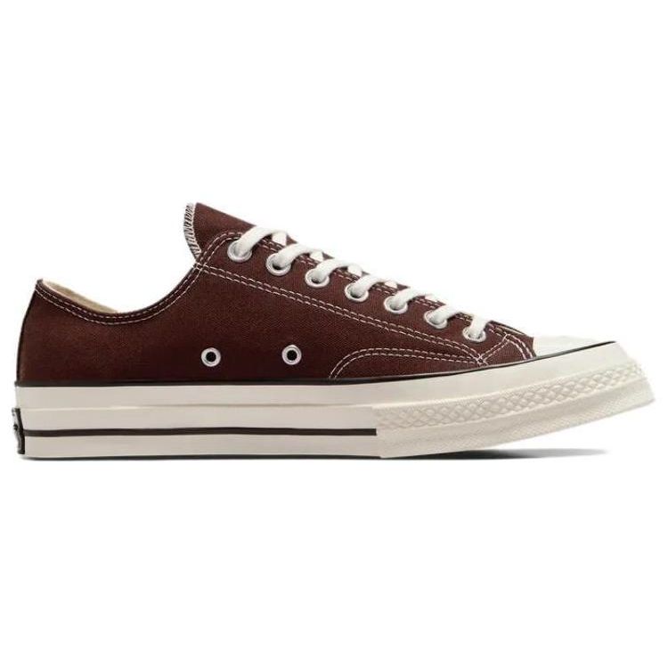 Converse Chuck 70 Low Dark Root Unisex Sneakers Brown Egret Black A08189C