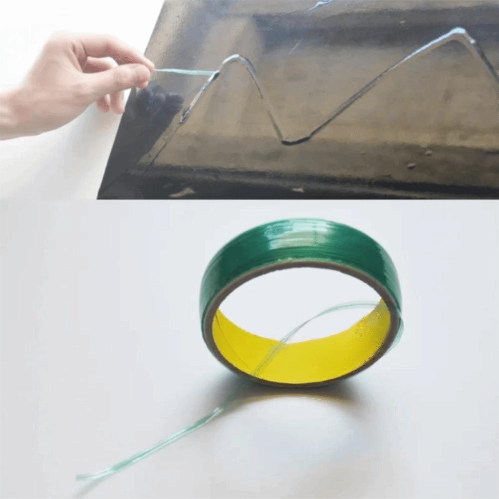 Flexible Material Vinyl Wrap Cutting Tape Green Color Multi-Purpose Tape  Automotive Wrapping