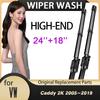 For Volkswagen VW Caddy 2K 2005~ 2007 2010 2012 2015 2016 Front Windscreen Windshield Wipers Car Wiper Blade Car Accessories