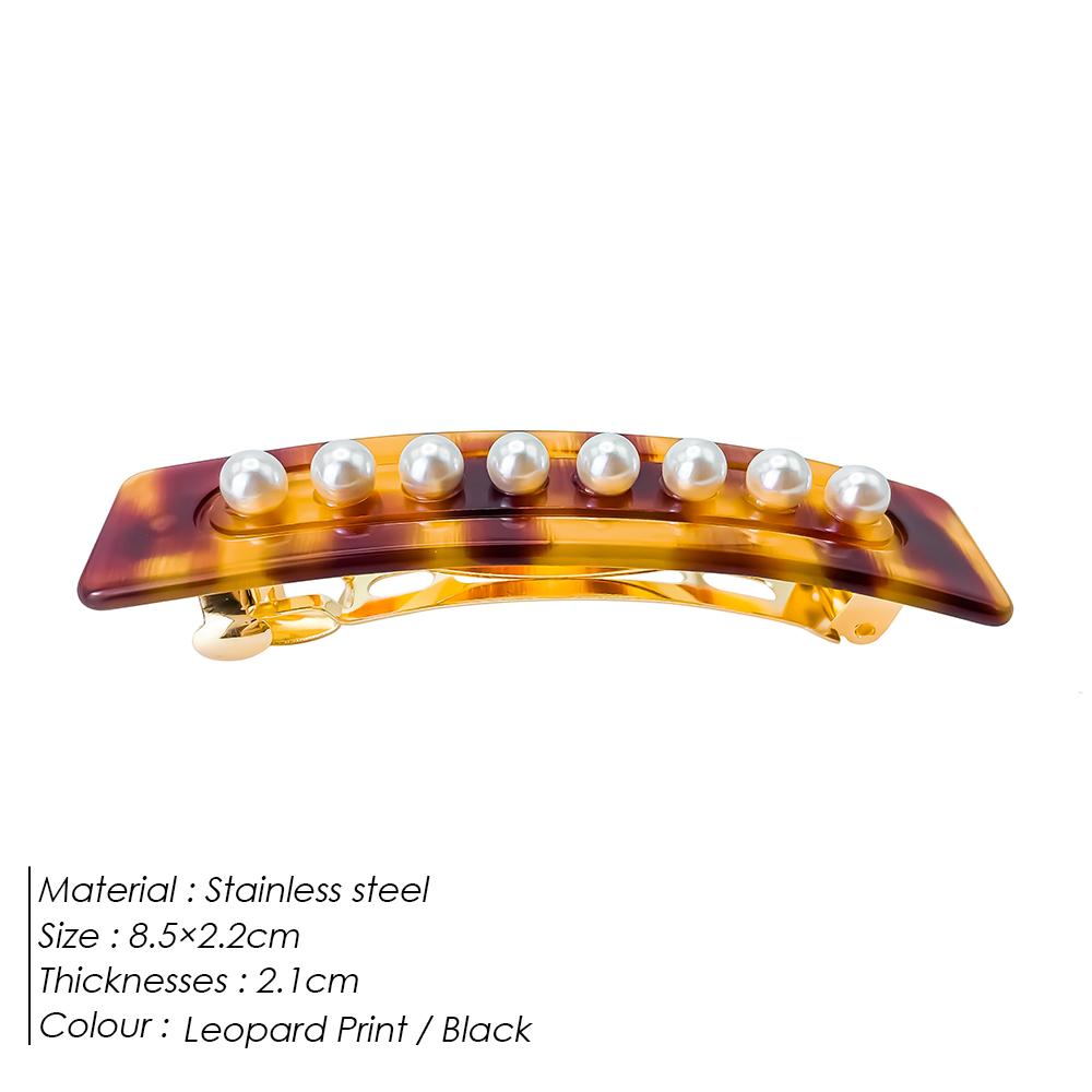 eManco Fashionable and Glamorous Two Styles Pearl Side Clips Tidy Up Your Hair Daily Home Hair Accessories For Sale