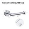 Stainless Steel Toilet Paper Holder – Wall Mount Punch Installation Roll Tissue Dispenser for Bathroom Kitchen and Washroom