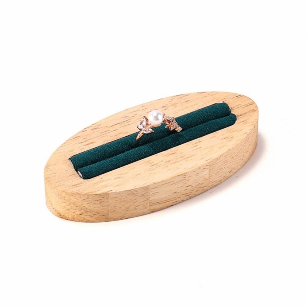 

Oval Ring Earring Display Compact Design Jewelry Rack Simple Jewelry Display Props Jewelry Storage