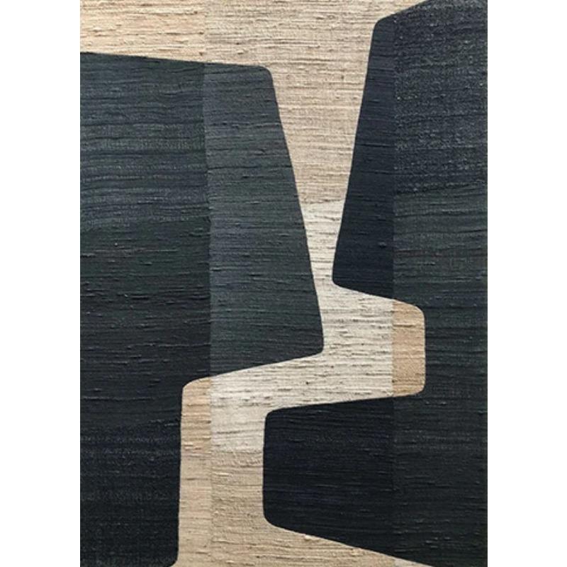 Dipinti su Tela Combinazione di Colori Astratti Poster Geometrico Marrone Arte Murale Moderna Immagini per Decorazione Soggiorno Ufficio