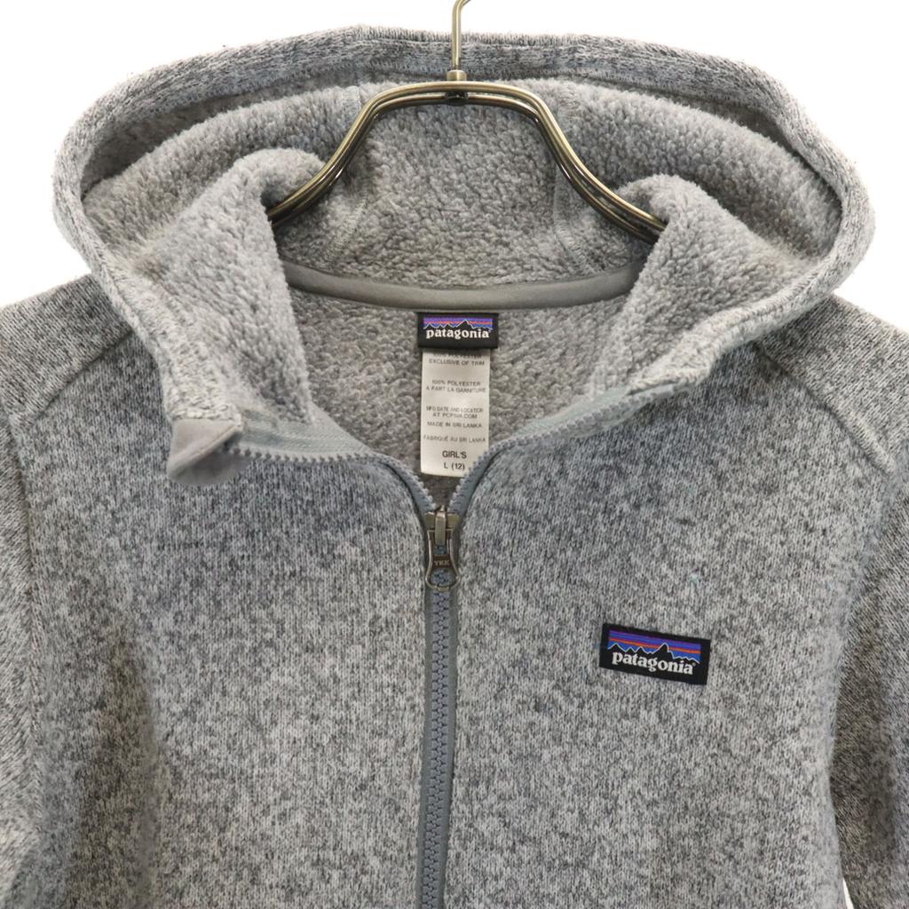 patagonia Better Sweater Jacket L 12 gray 65701FA14 Outdoor Knit Kid's Used