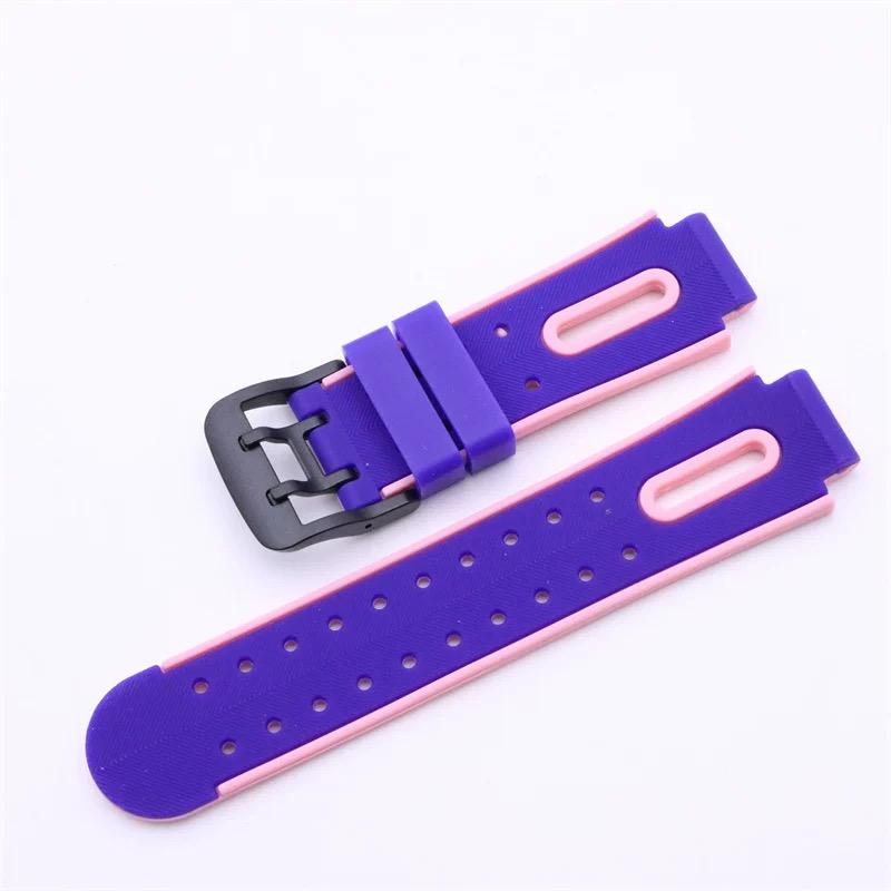 15mm Kids Watch Band Smartwatch Children Silicone Strap Watchband Waterproof Flexible Wristband Universal Adjustable Watch Belt 3