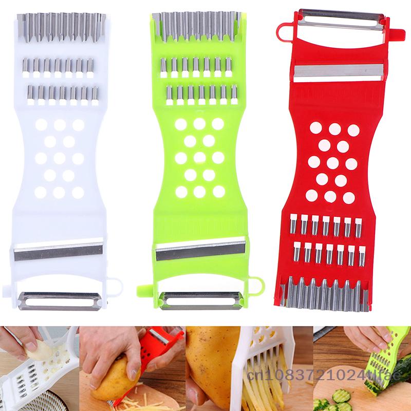 1 Piece Multifunction Kitchen Gadgets Vegetable Fruit Peeler Parer Julienne Cutter Tools