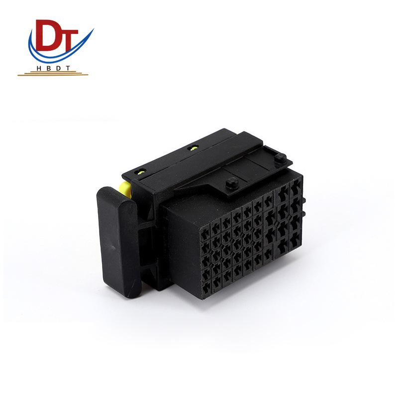 42-Pin Automotive Wiring Harness Connector Housing, Plastic, for ECU Electronic Control
