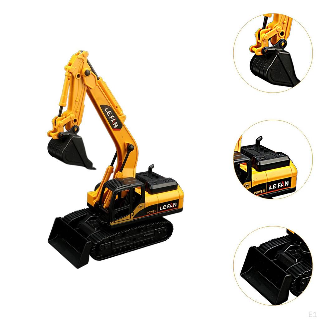 Construction Vehicles Toy Engineering Car Educational Simulation Children's Model