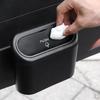 Accmor Car Trash Can With Lid, Leakproof Vehicle Garbage Organizer Holder Bin With 60 Pcs Trash Bags, Mini Auto Dustbin Interior Accessories Storage