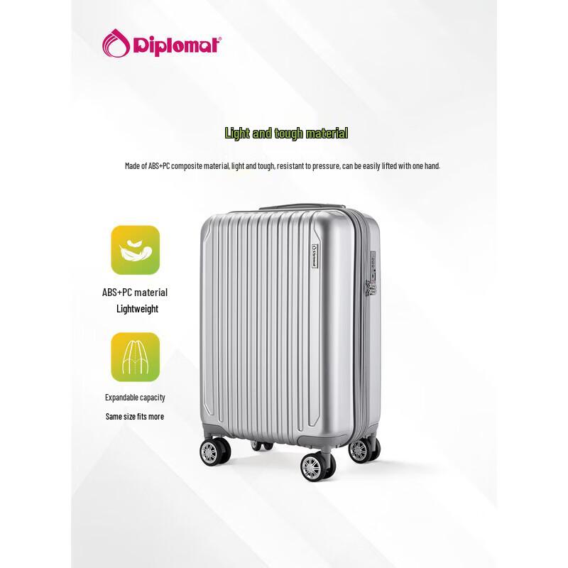 Diplomat TC-6673 Expandable Spinner Luggage