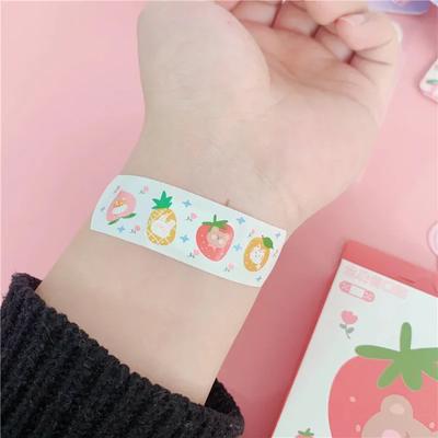 20 Pièces Pansements Adhésifs Mignons Dessin Animé Kit d'Urgence Pansement pour Plaies pour Enfants Patch Band-Aid Bandes pour Plaies Kit de Survie