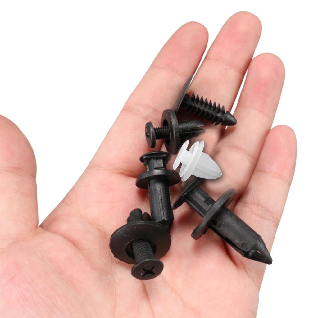 100PCS Universal Car Fivela Plástico Fixo Fivela Prendedor
