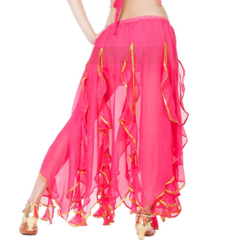 Kostiumy do tańca dla kobiet Urocza indyjska spódnica do tańca brzucha Bollywood