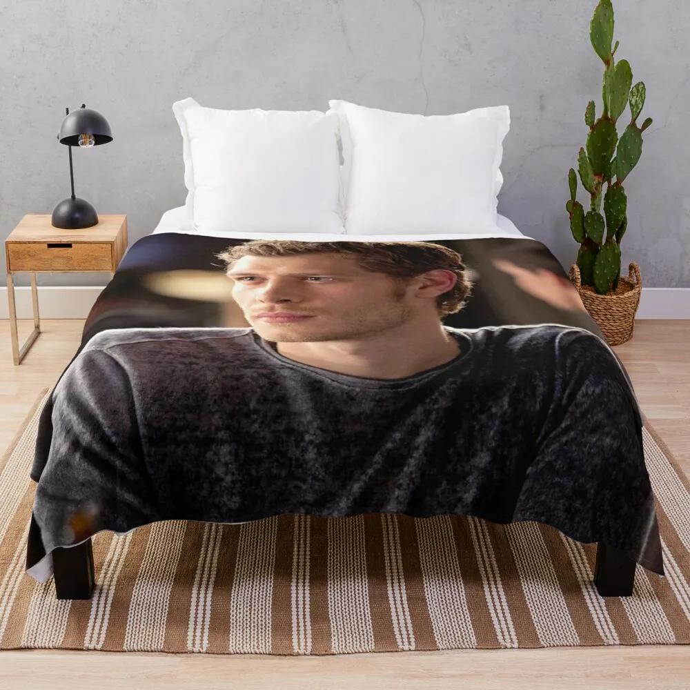 klaus mikaelson Throw Blanket blankets and throws Bed Fashionable Blanket blankets for beds throw blanket thin blanket Size: 75*100cm, Weight: 230 GSM