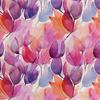 Royal Velvet Fabric Polyester For Sewing - Motif Leaves - Rdx2421