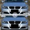 Car Front Grille Racing Front Sport Grill Gloss Black Double Slat Kidney Grille For BMW E92 E93 M3 2006-2009