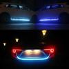 Dynamic meteor Led Car Hood Lights Strip Universal Engine Hood Guide Decorative Light Bar Auto Headlights Car Running Light