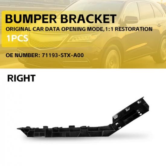 

For 2007-2013 Acura MDX Bumper Bracket Mount Fender Retainer Front Passenger RH