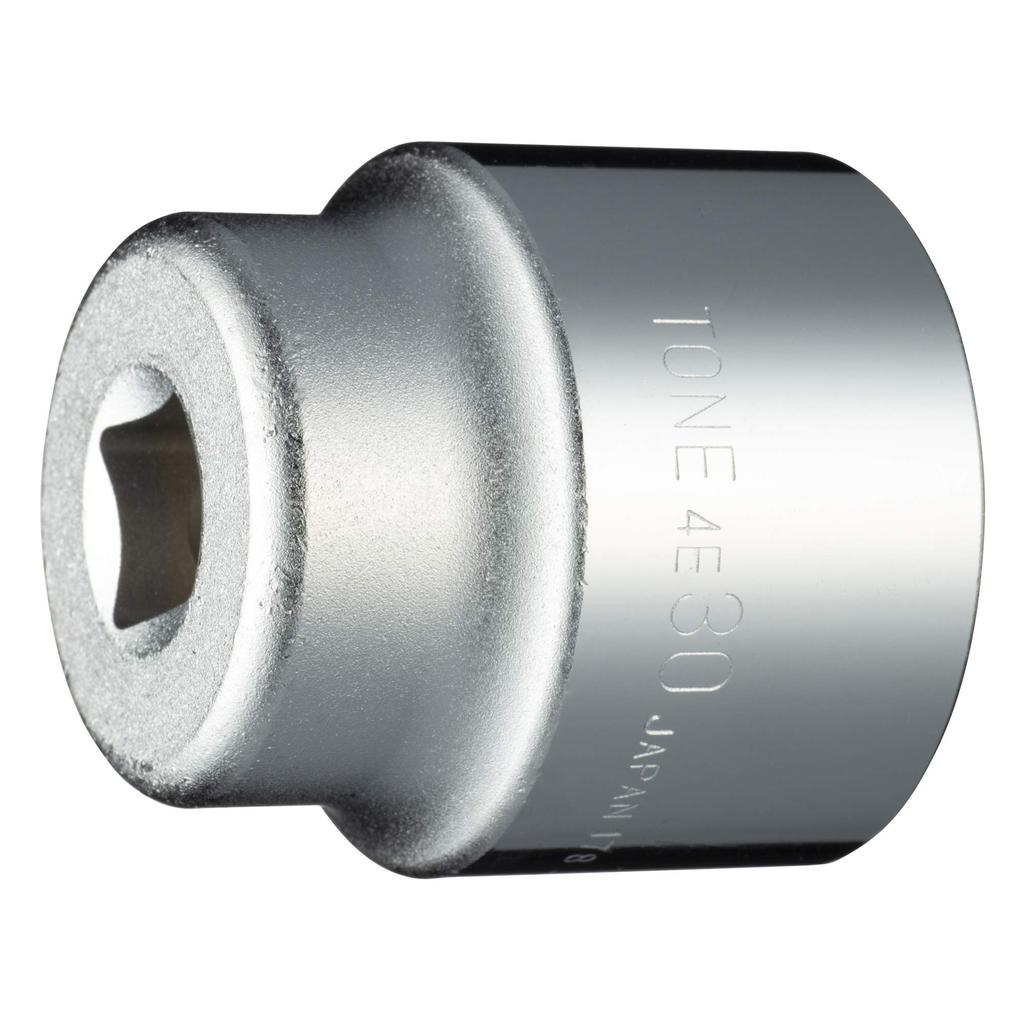 TONE 30mm Width 4E-30 8-Point Socket, 12.7mm (1/2") Drive,