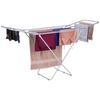 Premium Cloth Iron & Plastic Drying Stand - 3 Way Folding | 42 Feet Drying Length |Total 20 Drying Rails (Silver)