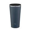 Zojirushi Thermos Tumbler 450ml Lid Rotating Open-Close Insulation Cooling Slate Black SX-FA45-BM