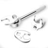 10Pcs 3/8Inch Drive Crowfoot Wrench 10mm To 22mm Metric Foot Open End Spanner For Torque Wrench Keys Set