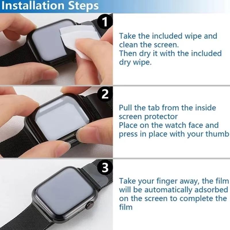 Accessories For Xiaomi Redmi Watch 5 Active Screen Protector HD Clear Anti-Scratch Film for Redmi Watch 5 active Soft TPU Film