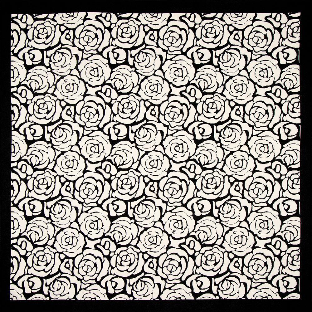 53cm 65cm 100% Natural Silk Smooth Scarves Muffler Female Customized Square Autumn Women's Shawl Hijab Friend Gift Kiss Painting